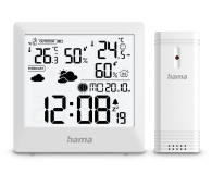 Hama STACJA POGODY PALAWAN TERMOMETR HIGROMETR BIAŁA - 1416480 - zdjęcie 5